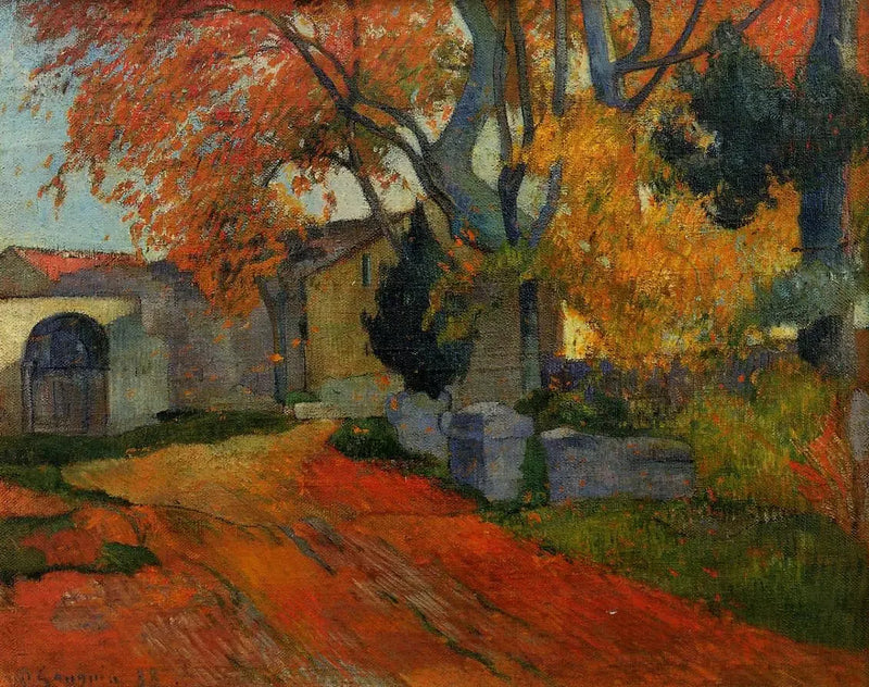 Aleja Alyscamps - Paul Gauguin