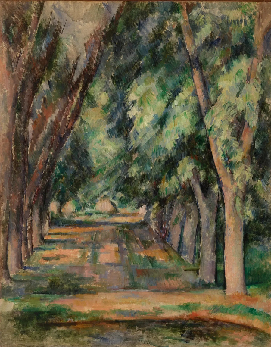 Aleja kasztanowców w Jas de Bouffan - Paul Cézanne