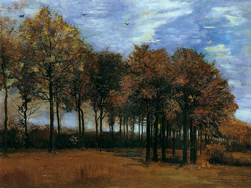 Aleja jesienią - Vincent van Gogh