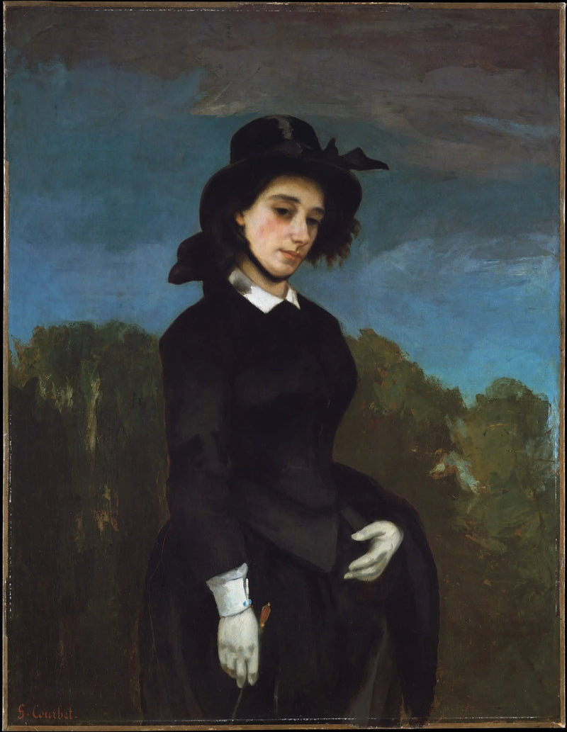 Amazonka - Gustave Courbet