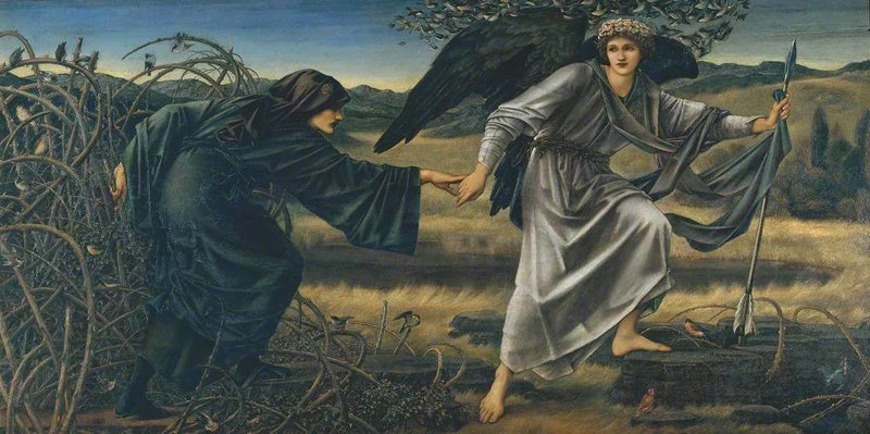 Miłość i pielgrzym - Edward Burne-Jones