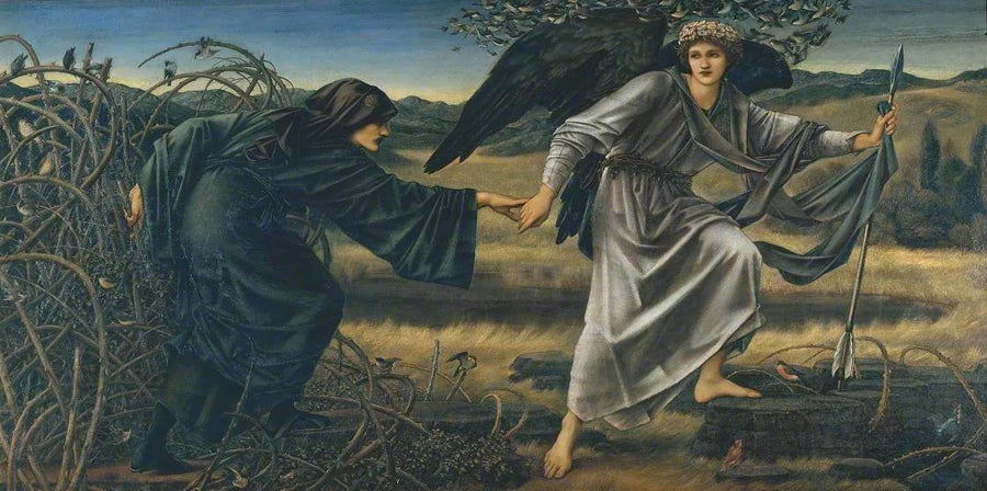 Miłość i pielgrzym - Edward Burne-Jones