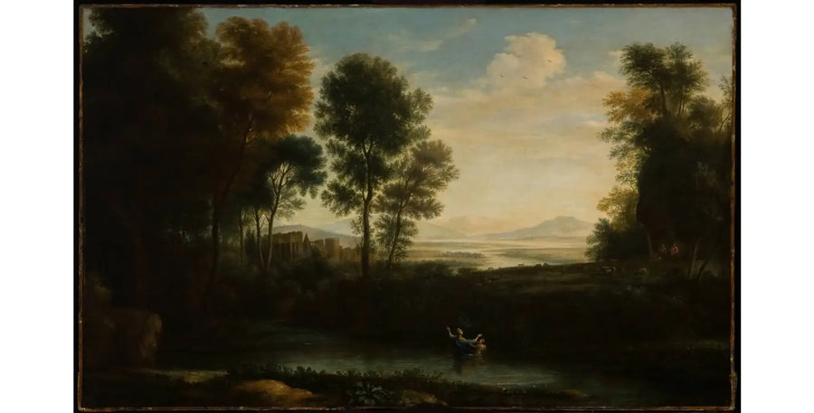 Miłość i Psyché - Claude Lorrain