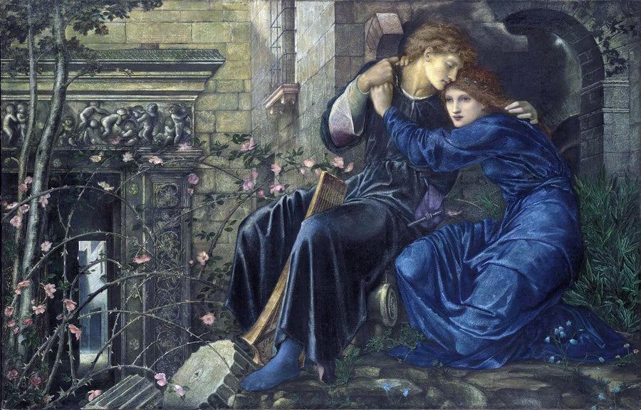 Miłość wśród ruin - Edward Burne-Jones