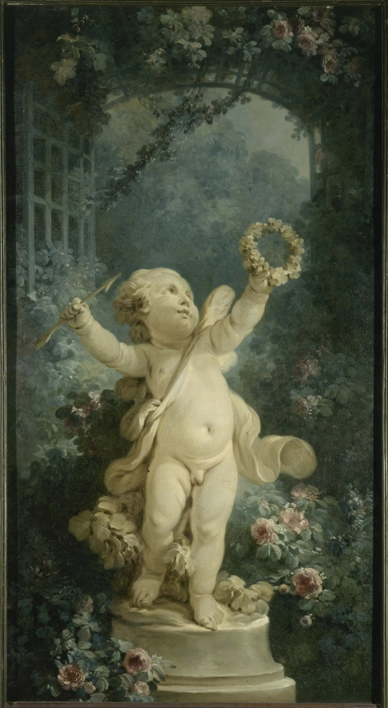 Triumfująca miłość - Jean-Honoré Fragonard