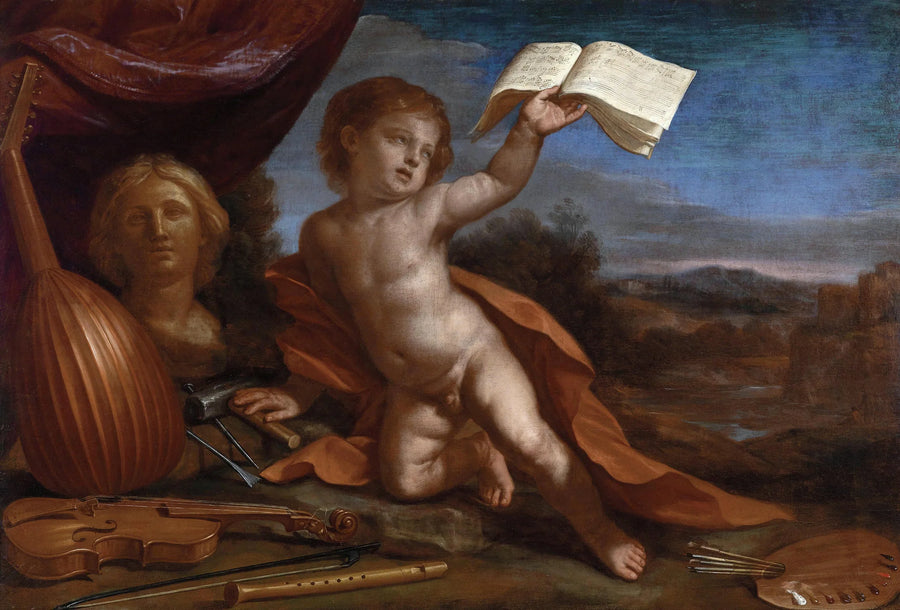 Cnotliwa miłość - Guercino