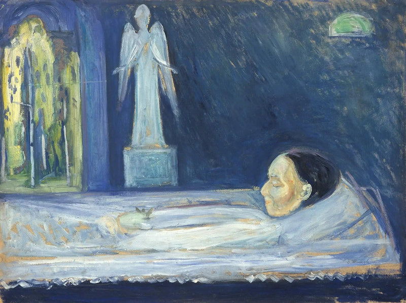 Anioł śmierci - Edvard Munch