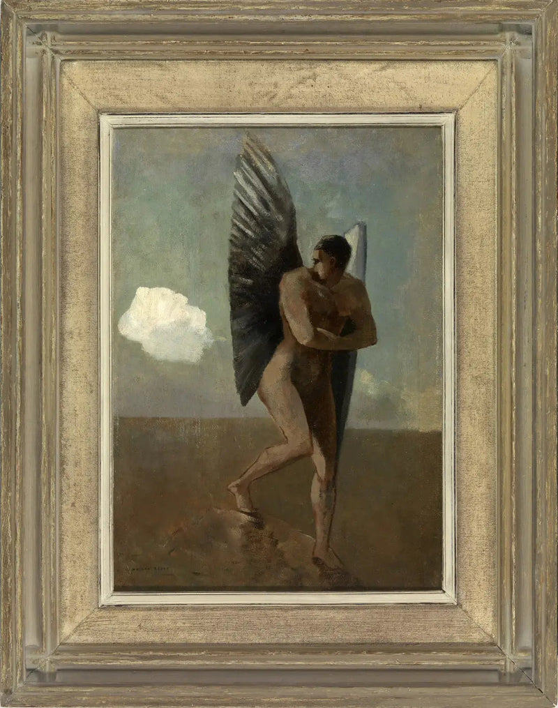 Upadły anioł - Odilon Redon