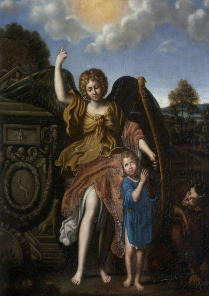 Anioł stróż - Domenichino