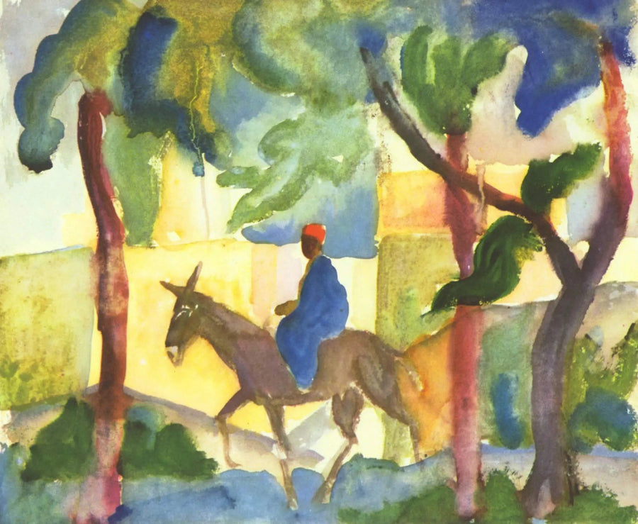 Osioł - August Macke