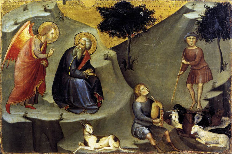 Zwiastowanie Joachimowi - Bartolo di Fredi