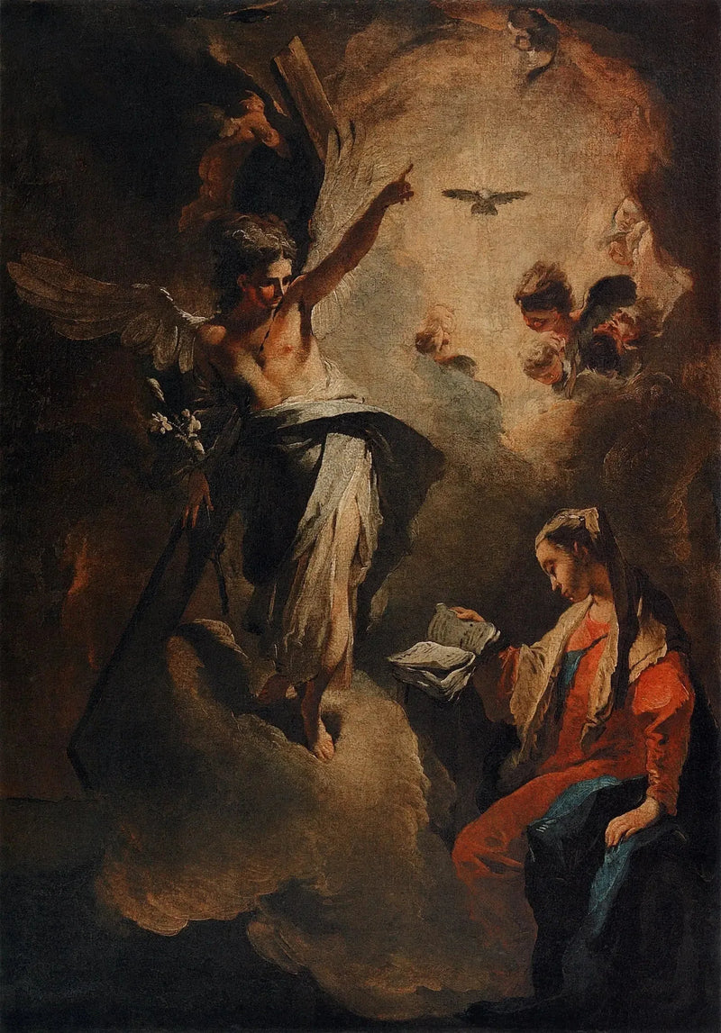 Zwiastowanie Najświętszej Maryi Pannie - Giovanni Battista Tiepolo