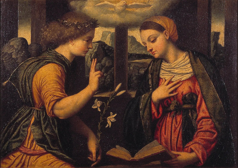 Zwiastowanie - Alessandro Bonvicino