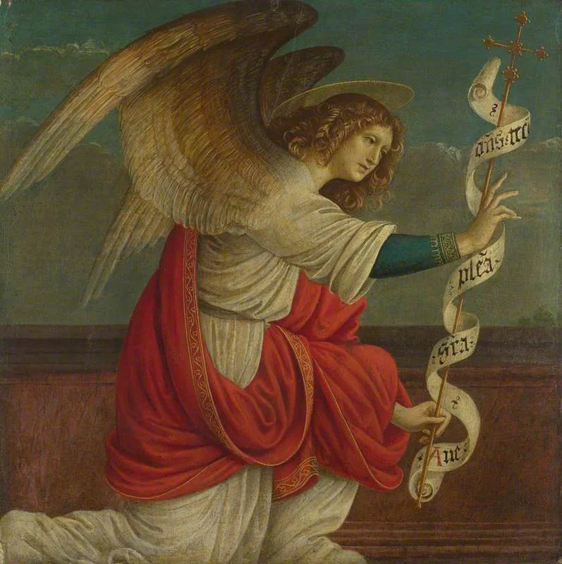 Zwiastowanie: Anioł Gabriel - Gaudenzio Ferrari
