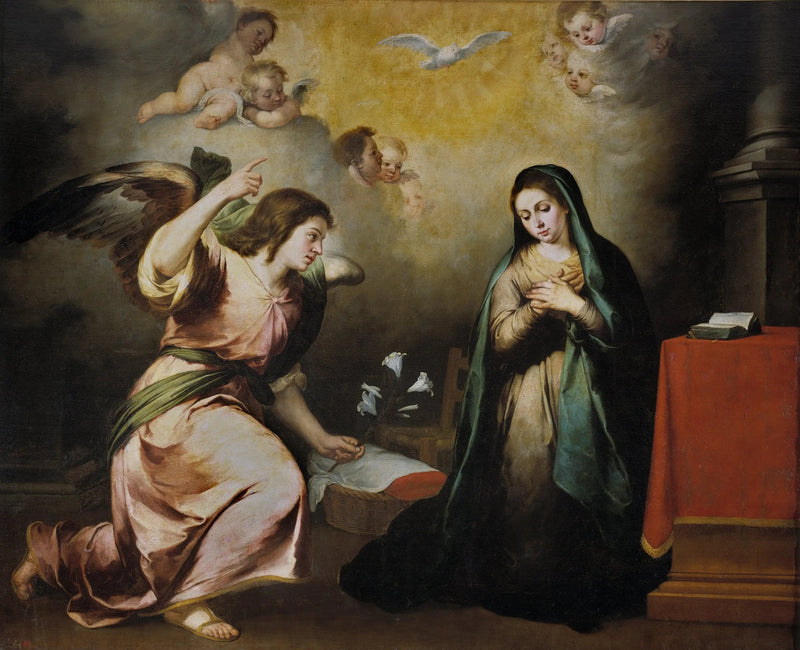 Zwiastowanie - Bartolomé Esteban Murillo
