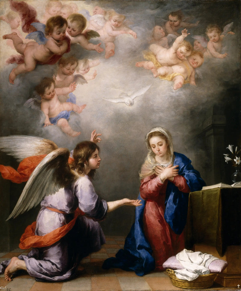 Zwiastowanie - Bartolomé Esteban Murillo