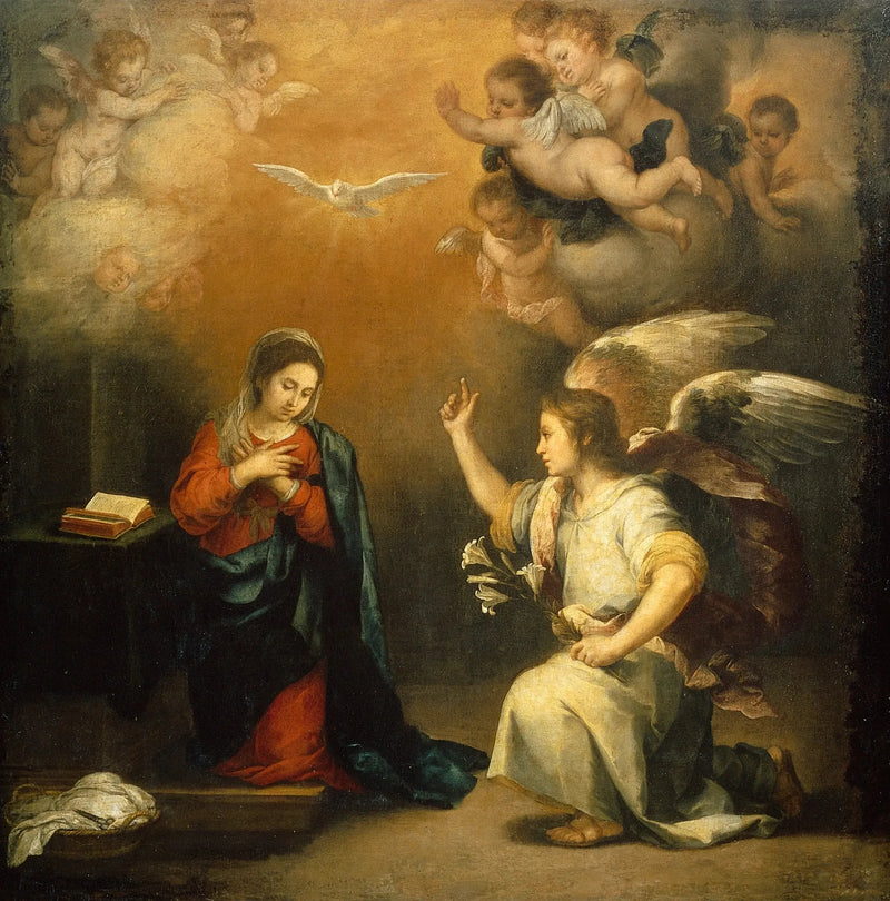 Zwiastowanie - Bartolomé Esteban Murillo