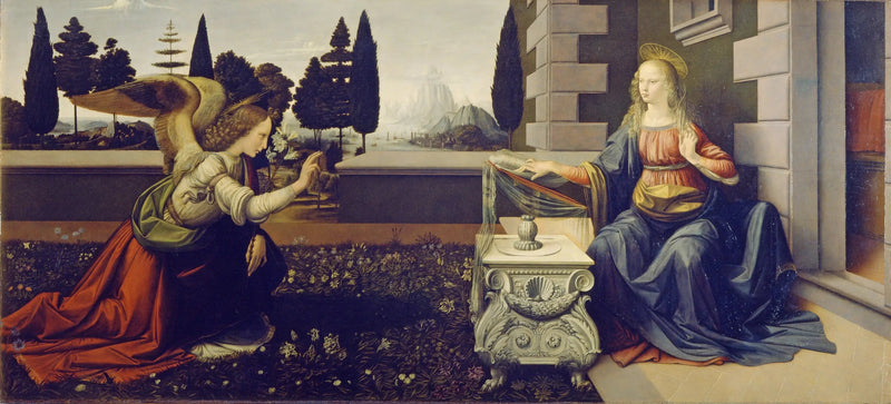 Zwiastowanie San Martino - Leonardo da Vinci