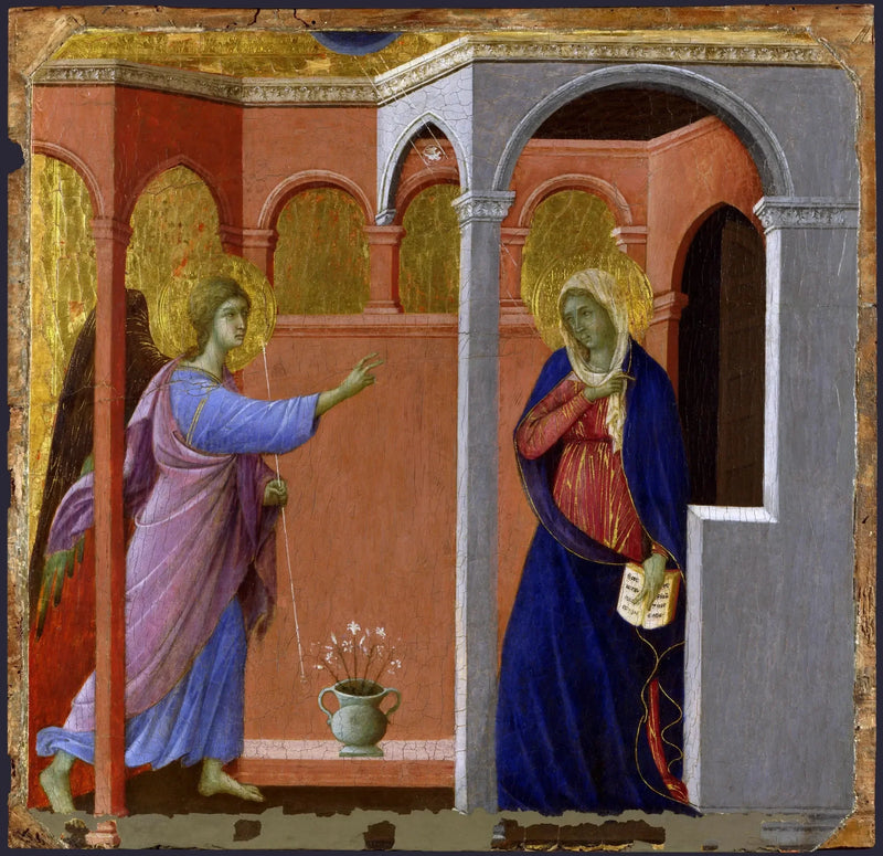Zwiastowanie - Duccio di Buoninsegna