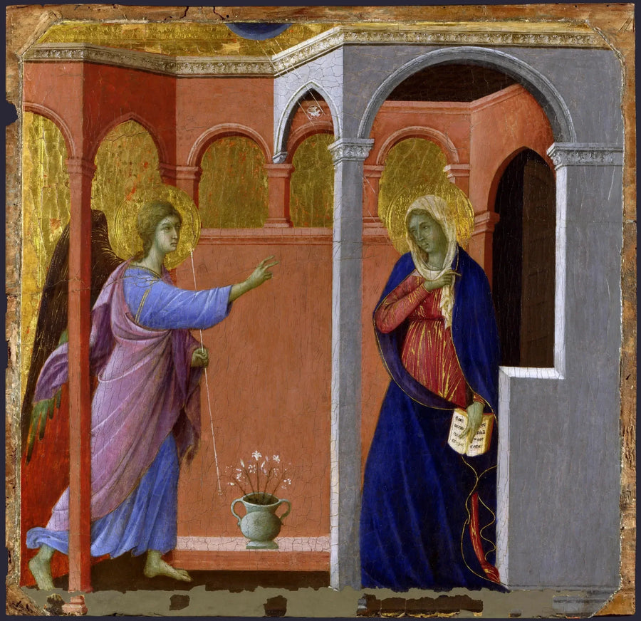 Zwiastowanie - Duccio di Buoninsegna