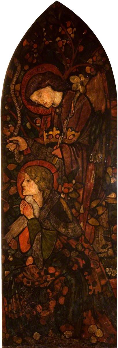 Zwiastowanie - Edward Burne-Jones