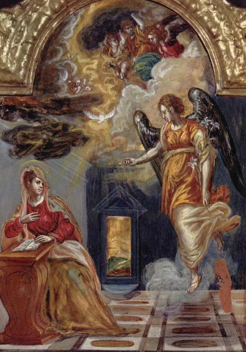 Zwiastowanie - El Greco