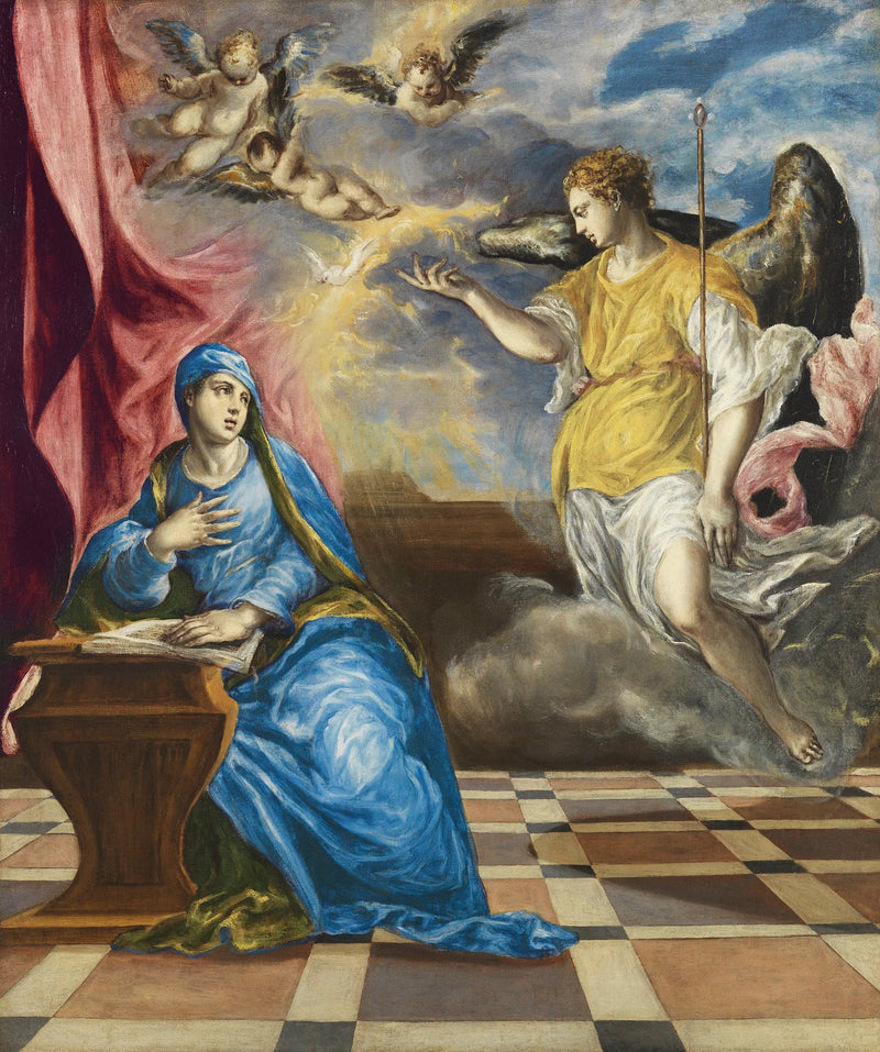 Zwiastowanie - El Greco