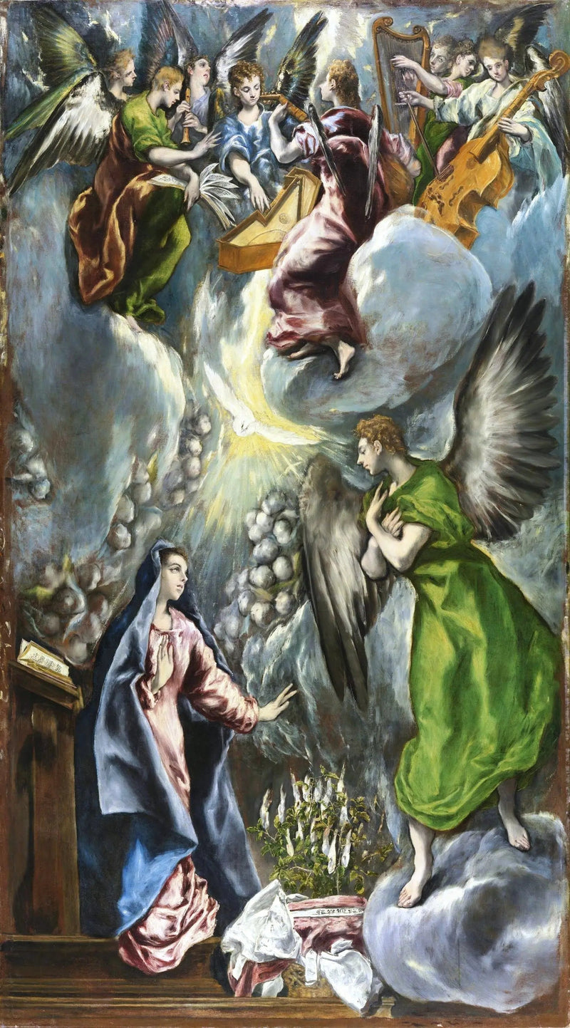 Zwiastowanie - El Greco