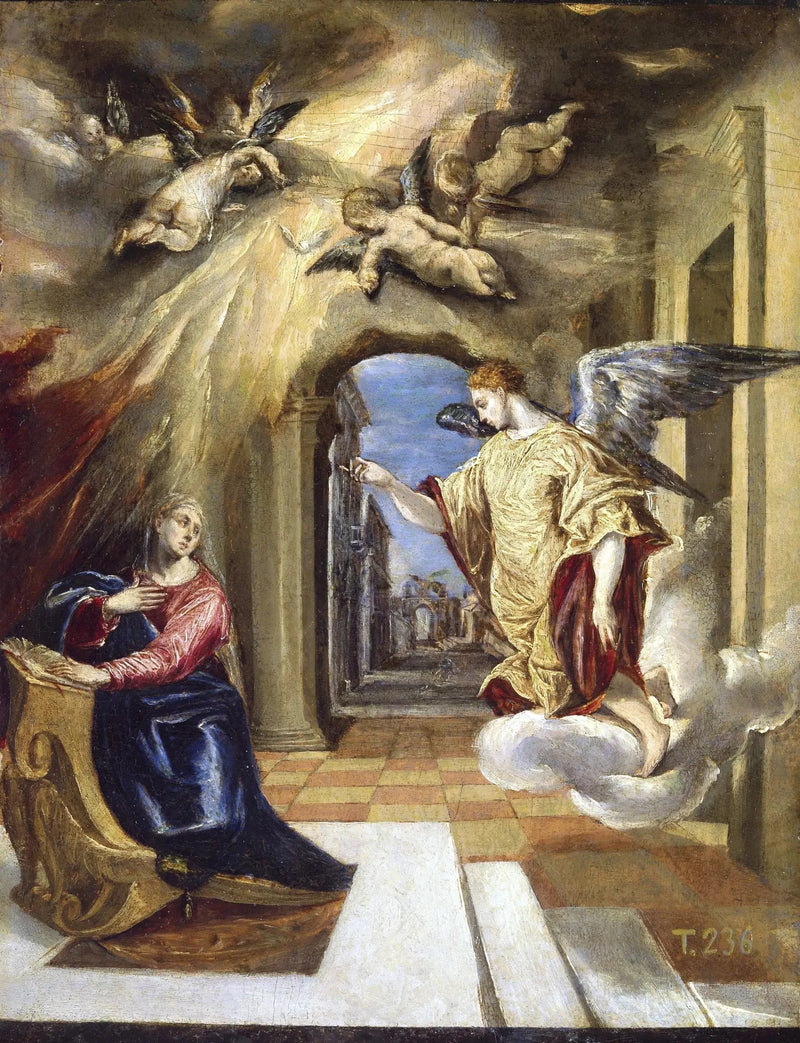 Zwiastowanie - El Greco