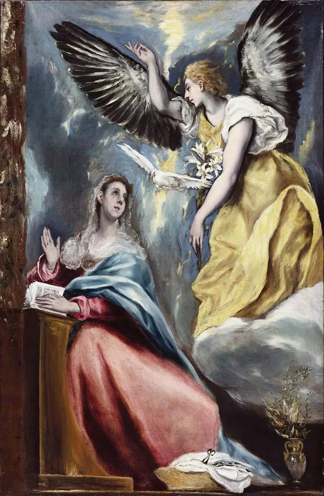 Zwiastowanie - El Greco