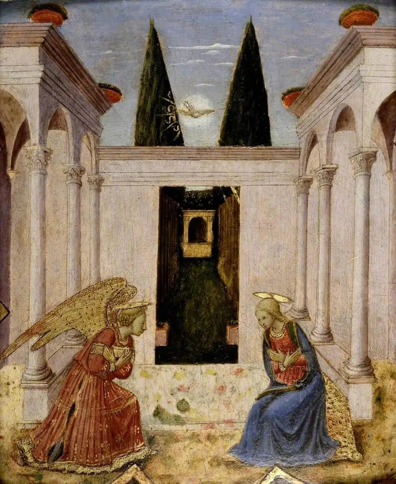 L'Annonciation - Fra Angelico image 1 reproduction réalisée par Alpha Reproduction