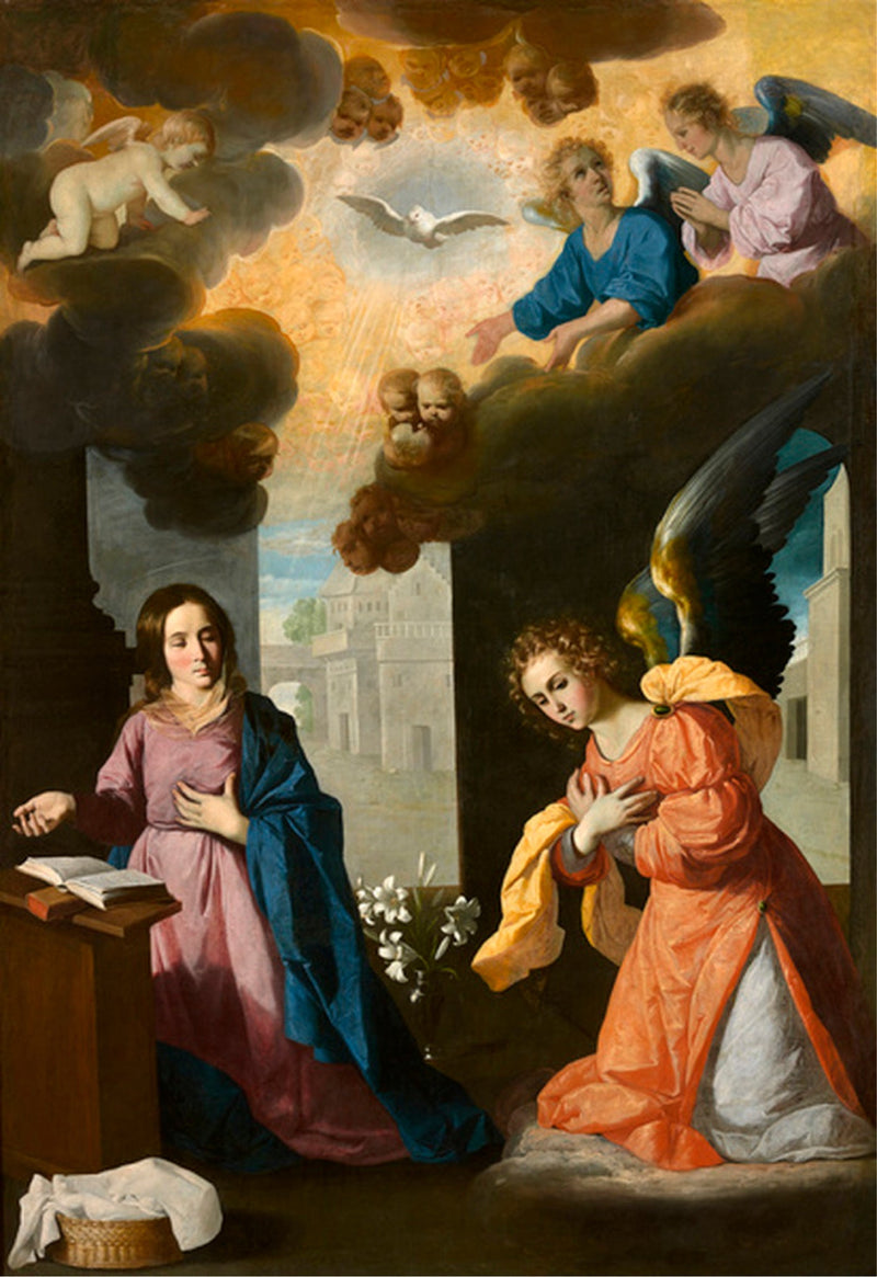 Zwiastowanie - Francisco de Zurbarán