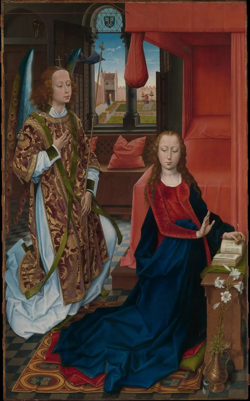 Zwiastowanie - Hans Memling