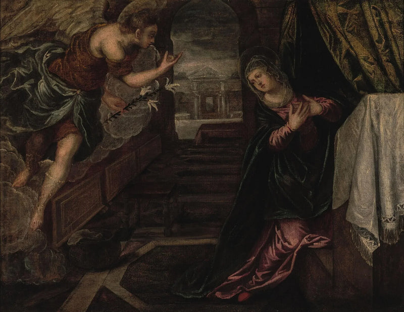 Zwiastowanie - Jacopo Tintoretto