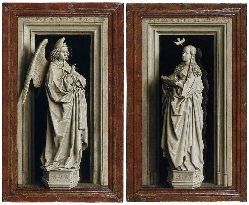 Zwiastowanie - Jan van Eyck