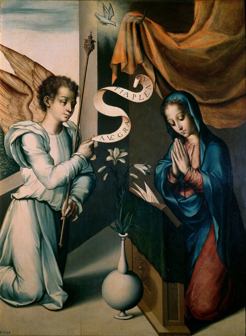 Zwiastowanie - Luis de Morales