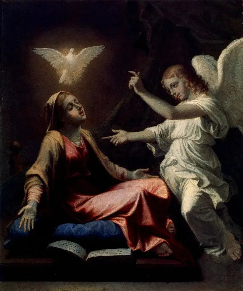 Zwiastowanie - Nicolas Poussin