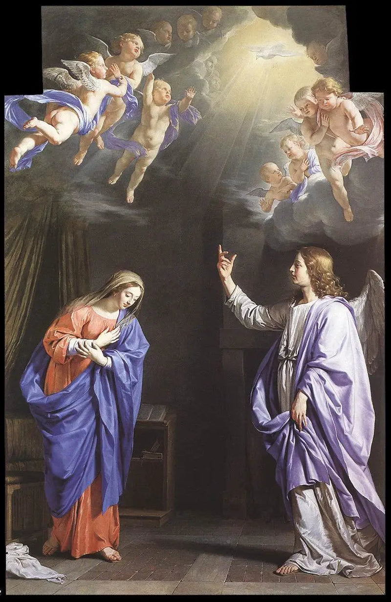 Zwiastowanie - Philippe de Champaigne