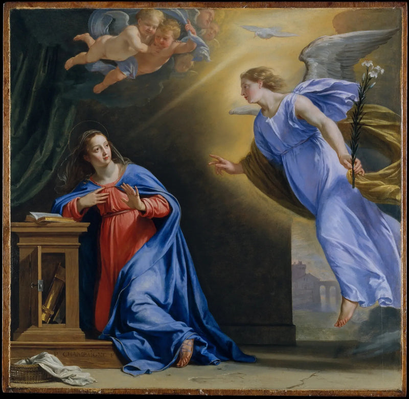 Zwiastowanie - Philippe de Champaigne