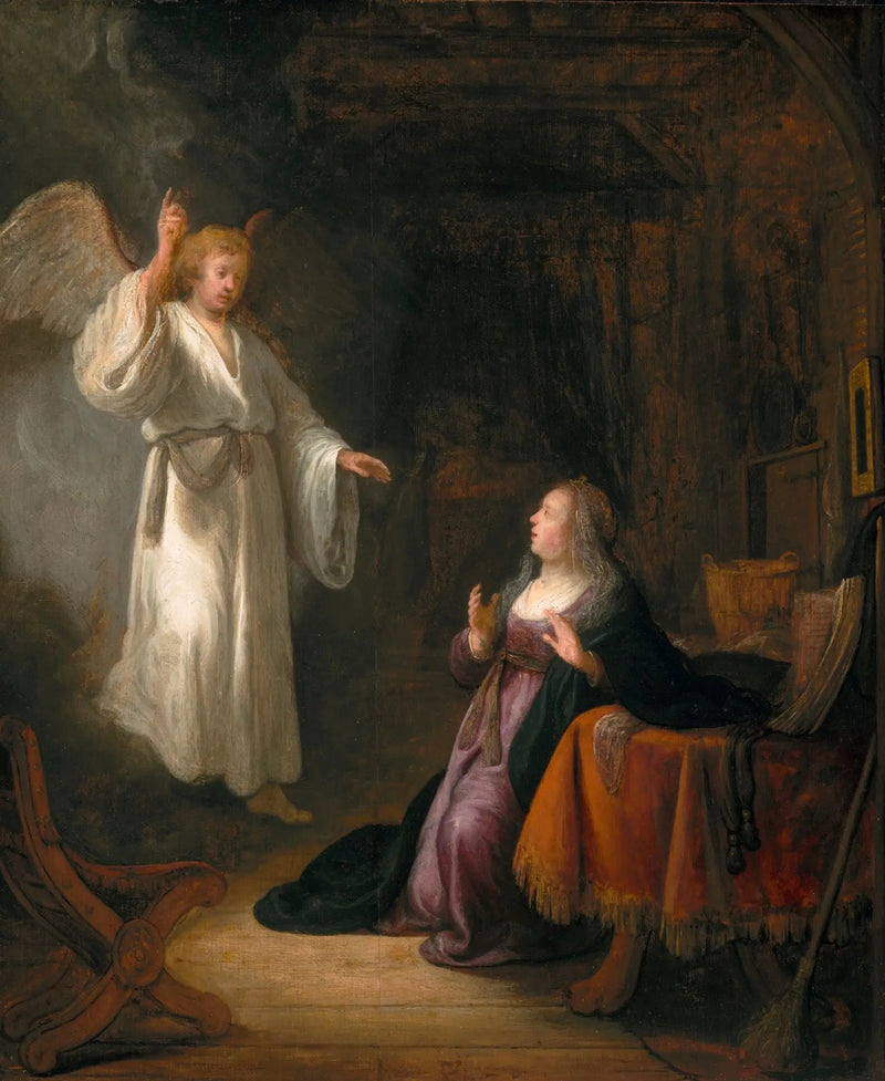 Zwiastowanie - Rembrandt