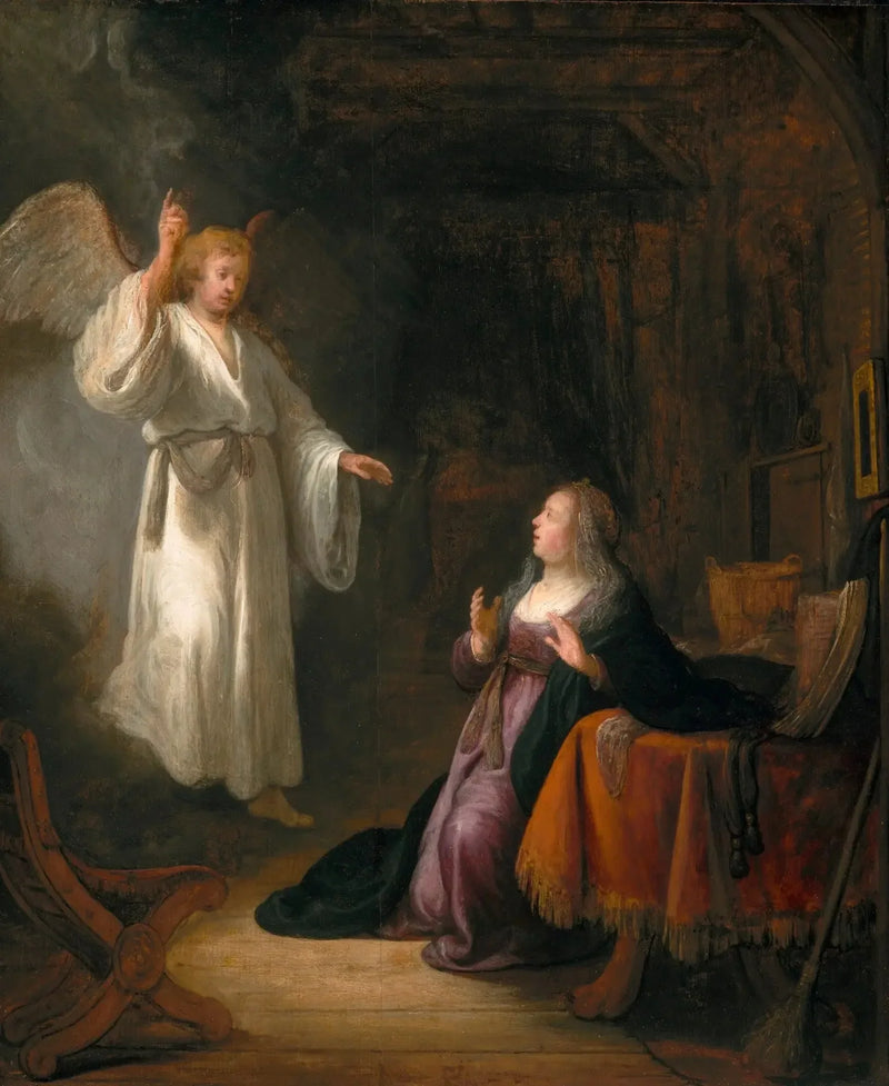 Zwiastowanie - Rembrandt
