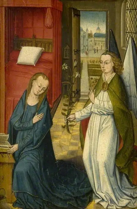 Zwiastowanie - Rogier van der Weyden