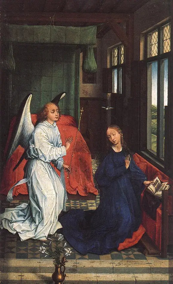 Zwiastowanie - Rogier van der Weyden
