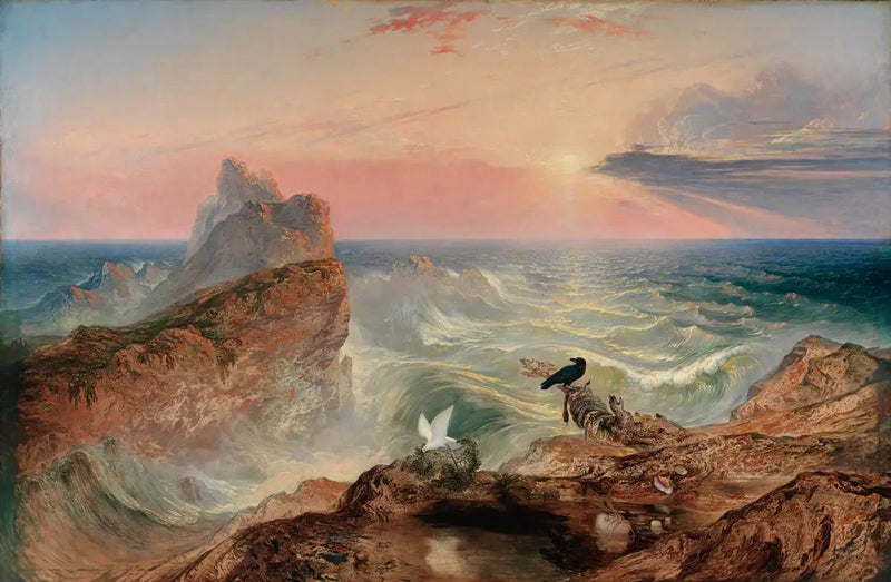 Uspokojenie wód - John Martin