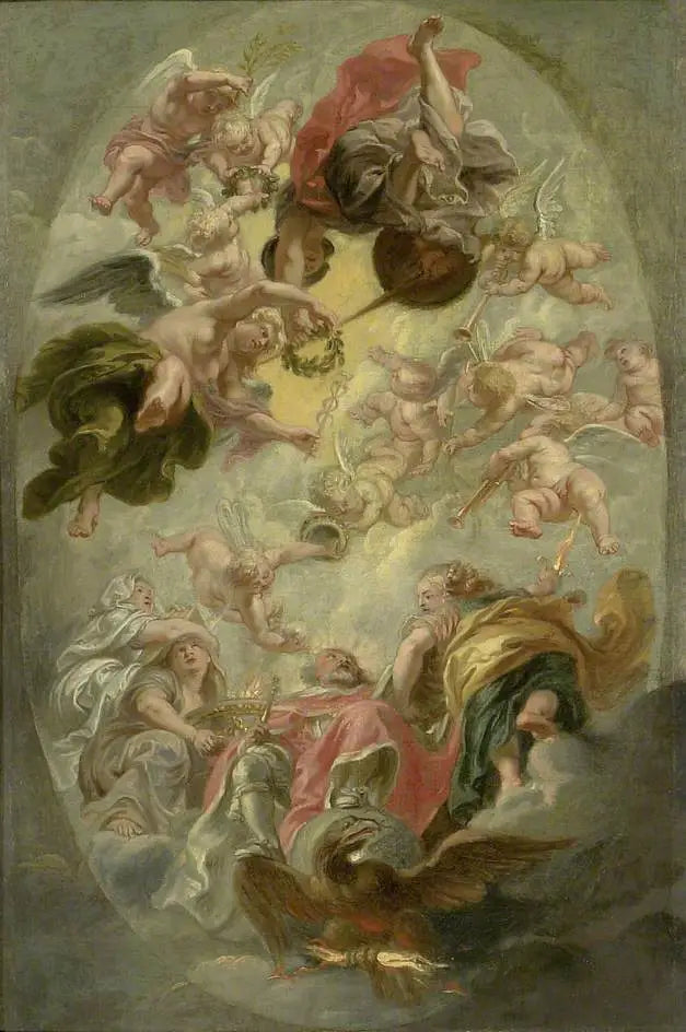 Apoteoza Jakuba I - Peter Paul Rubens