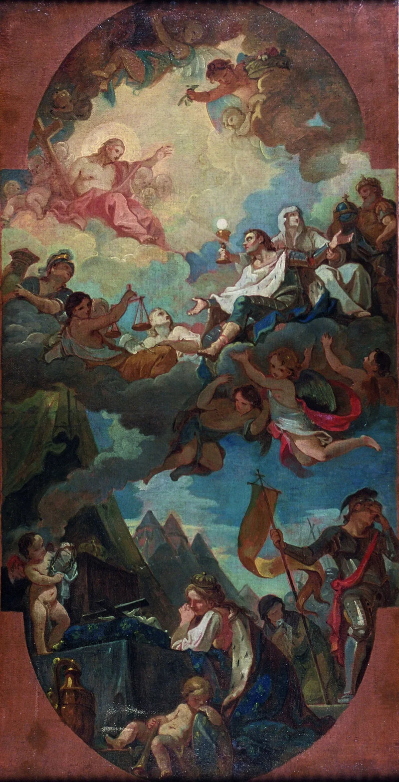 L’apothéose de Saint-Louis - Charles-Joseph Natoire