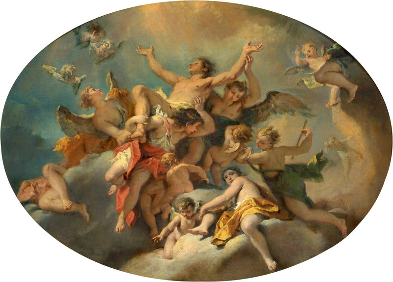 Apoteoza Świętego Sebastiana - Sebastiano Ricci