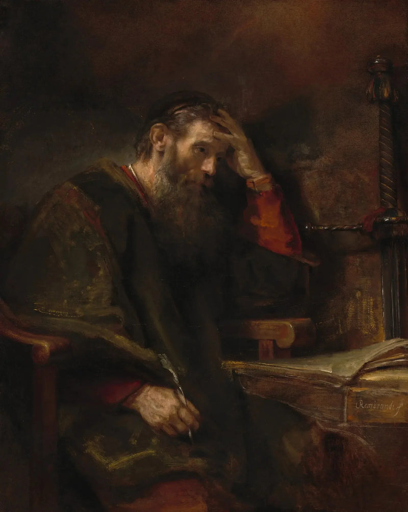 Apostoł Paweł - Rembrandt