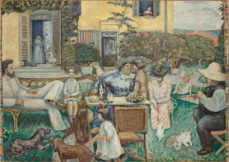 Burżuazyjne popołudnie - Pierre Bonnard