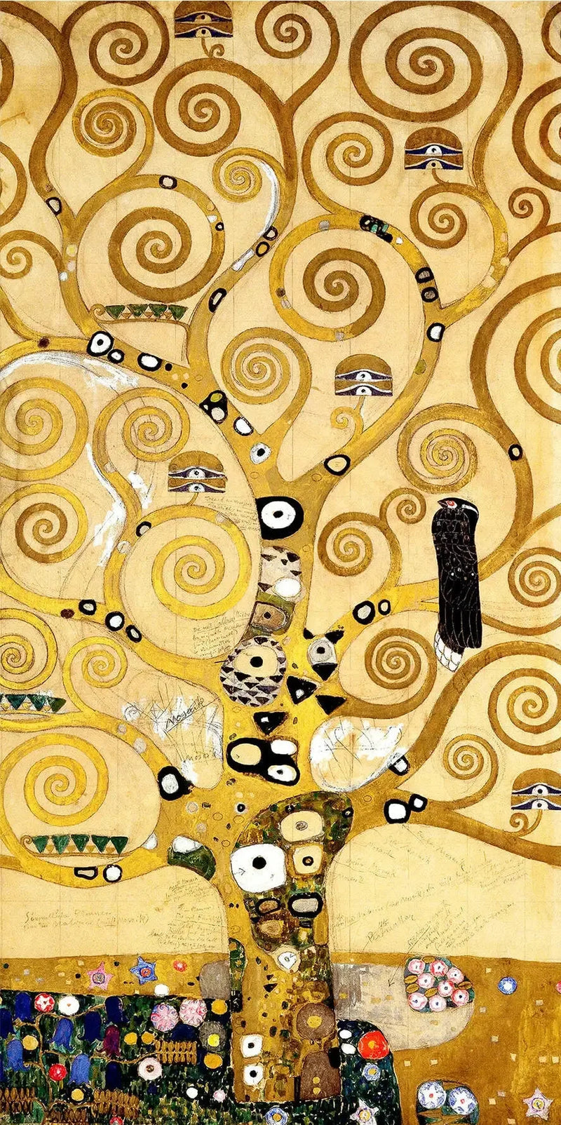 Drzewo Życia Centralne - Gustav Klimt